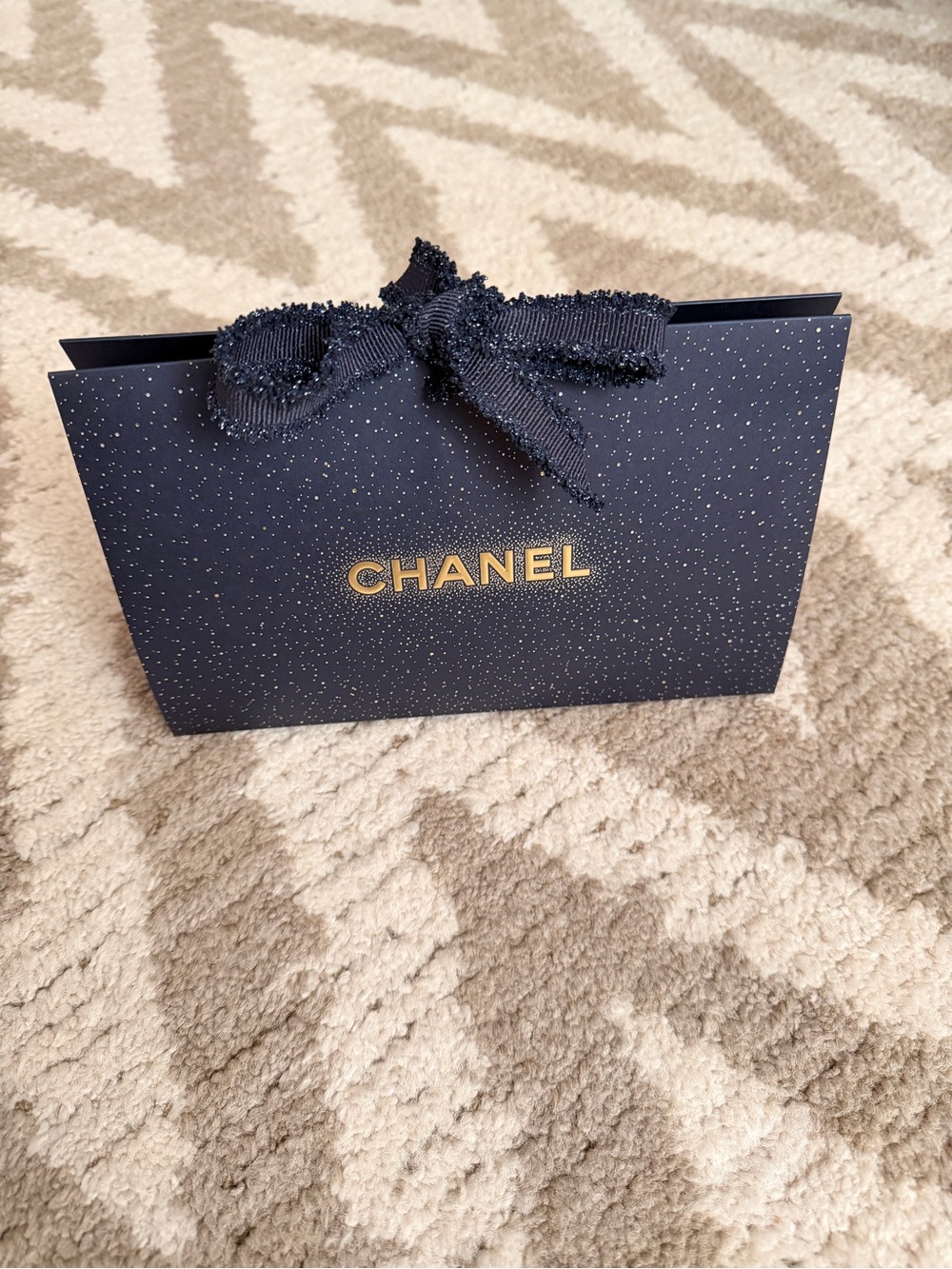 CHANEL holiday 2025 gift bag